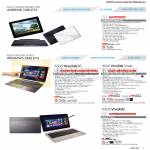 Notebooks Transformer Pad TF300TL, VivoTab RT TF600TG, VIVOTAB SMART ME400C, ME400CL, TF810C