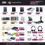 CMStorm Ban Leong Case, Folio IPhone, IPad Mini, Tablets, External Charger Power Fort, Headsets HS-500 HS-300