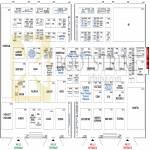 Floor Plan Map Full Hall 5, Hall 6, Singapore Expo COMEX 2013