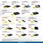 Networking Routers E1200 E2500 WRT54GL WRT160NL, Modem X1000 X3500, USB Adapters, Range Extender, Switch