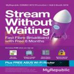 Fibre Broadband Free 6 Months, Free Services, Free ASUS Wireless Router