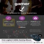 Fibre Broadband Gamer Features, Free Logitech G400s Mouse