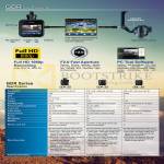 GDR Driving Car Recorder Comparison Table GDR 35, GDR 30, GDR 30