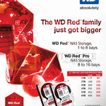 Western Digital Red Pro Hard Disk 1TB 2TB 3TB 4TB 5TB 6TB