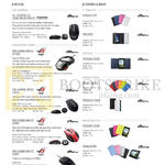 Accessories Mouse, Covers, Bags, ROG Gaming Mouse, Laser, Transcover, Tricover, Persona