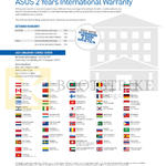 Warranty 2 Years International Countries