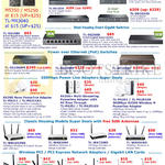 TP-Link Networking Switches, Powerline, Range Extenders, Network Adapters, Batteries, Wireless LAN Cards PCI Express