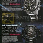 Wrist Watches Edifice EQB-500, G-Shock Gravitymaster GPW-1000