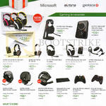 Microsoft Xbox 360 Accessories, Astro, Gioteck Headphones, Controllers, Astro A50, Mix Amp, A30, A40, Gioteck Elite Essential, Wireless Wired Controller