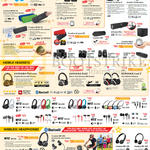 Wireless Speakers, Headsets, Headphones, Earphones, Sound Blaster Axx Airwave Woof Aurvana Hitz Draco SBX, Muvo