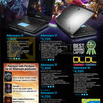 Notebooks Alienware 14, Alienware 17, Alienware 18