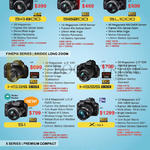 Digital Cameras (No Prices) S4800, S8200, SL1000, HS35EXR, HS55EXR, S1, X-S1, XF1