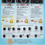 Digital Cameras (No Prices) X20, X100s, XQ1, Purchase With Purchase Lens, Rebates