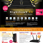 Netgear Networking Wireless Routers Nighthawk X6 AC3200, R8000, EX6200, R7000