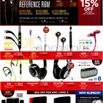 (Harvey Norman) Headphones, Earphones, X11i, X7i, X4i, S3M, A5i, Image One, Status, GIG, Promedia 2.1, KMC1, KMC3