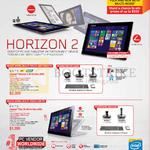 AIO Table Desktop PCs Horizon 2, Flex 20