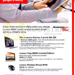 HSBC Spend N Win, Yoga B8080, Wireless Mouse N100