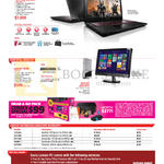 Notebooks, Desktop PC Y50-70, Q190