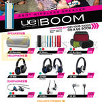 Ultimate Ears UE Speakers, Earphones, Headphones, UE Boombox, UE Boom, UE Mini Boom, UE9000, UE6000, UE4000, UE900, UE600vi, UE400