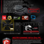 AIO Desktop PC AG270 Gaming