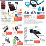 Bluetooth Mobile Headsets Backbeat Go2, FIT, Voyager Edge, Marque 2 M165, ML18, Savor M1100, Voyager Legend Premium