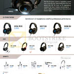 Headphones, Earphones, HD6 Mix, HD7 Mix, HD8 DJ, HD218i, HD228, HD419, HD449, CX685, MX685, OCX685i, PMX685i, PX685i