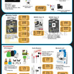 The Perpetuity PNY Memory Cards SDHC, Solid State Disks SSD, OTG Adapters, Earpiece