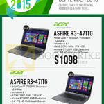 Newstead Noteboks Aspire R3-471TG