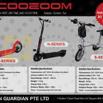 Scoozoom Electric Scooter Z, H, S Series, Screen Guardian