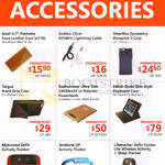 Accessories Leather Case, Lightning Cable, Keyboard Case, PowerBank, HandGrip Case, Activity Tracker, Lifetracker