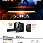 Sonos Home Theatre System 3.1, Play 3, Wireless Multi-Room Music, Wireless 5.1 Home Theatre