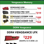 Corsair RAM Memory Vengeance, Pro, Sodimm, DDR4 Vengeance LPX