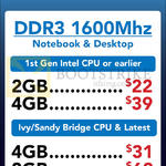 Crucial DDR3 RAM 2GB 4GB 8GB