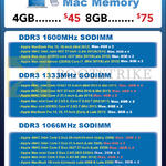 Crucial Mac Memory DDR3