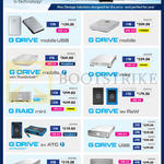 G-Technology Mac Storage Solutions G Drive MobileUSB, Mini, Ev Raw, USB, G Raid, Mini