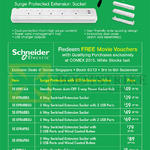 Schneider Powex Extension Socket SE-EPB1A4, SE-EPB4BBS, SE-EPB6BBS, SE-EPB6PBS, SE-EPBA1, EPBA2, EPBA3, EPBA4