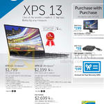 Notebooks, Purchase With Purchase, XPS 13 9343-52081SG-W8-BLK, XPS 13 9343-55082SG-W8-BLK QHD+T