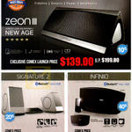 Lab Speakers Zeon III, Signature 2, Infiniio