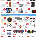 Cases, Earphones, Headphones, Speakers, Lifeproof, Nomu, Griffin, Goshi, IBacks, Logitech, Adidas, Patchworks, Power Support, Azyster, Plantronics, RHA, IHome, Beats, JBL