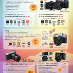 Digital Cameras X-T1, X-T10, X-E2, X-A2, XC-50, X-M1