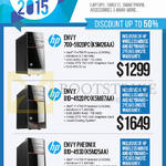 Newstead Desktop PCs Envy 700-592DPC K5M26AA, Envy 810-492DPC K5M87AA, Pheonix 810-493D K5M25AA