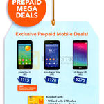 Prepaid Mobile Deals Alcatel Pop S3, Sony Xperia E4g, LG Magna