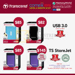 Transcend External Storage 1TB 2TB TS StoreJet