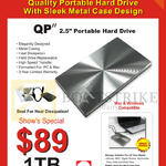 Portable Hard Drive QP II 1TB