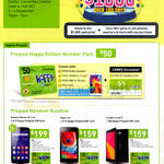 Mobile Prepaid Golden Number Pack, Prepaid, Mobile Phones Huawei Honor 3C, Oppo Joy, Leagoo Lead 5