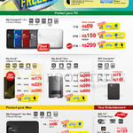 WD External Storage My Passport Ultra, My Book, My Book Duo, WD Elements, My Passport For Mac, WD TV 1TB, 2TB, 3TB, 4TB, 6TB, 12TB