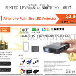 Innovative Q1 AIO Palm Size LED Projector