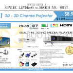 Innovative T1 Cinema Projector, Media Player