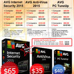 Zircom Networks AVG Protection Internet Security 2015, Anti-Virus 2015, PC TuneUp