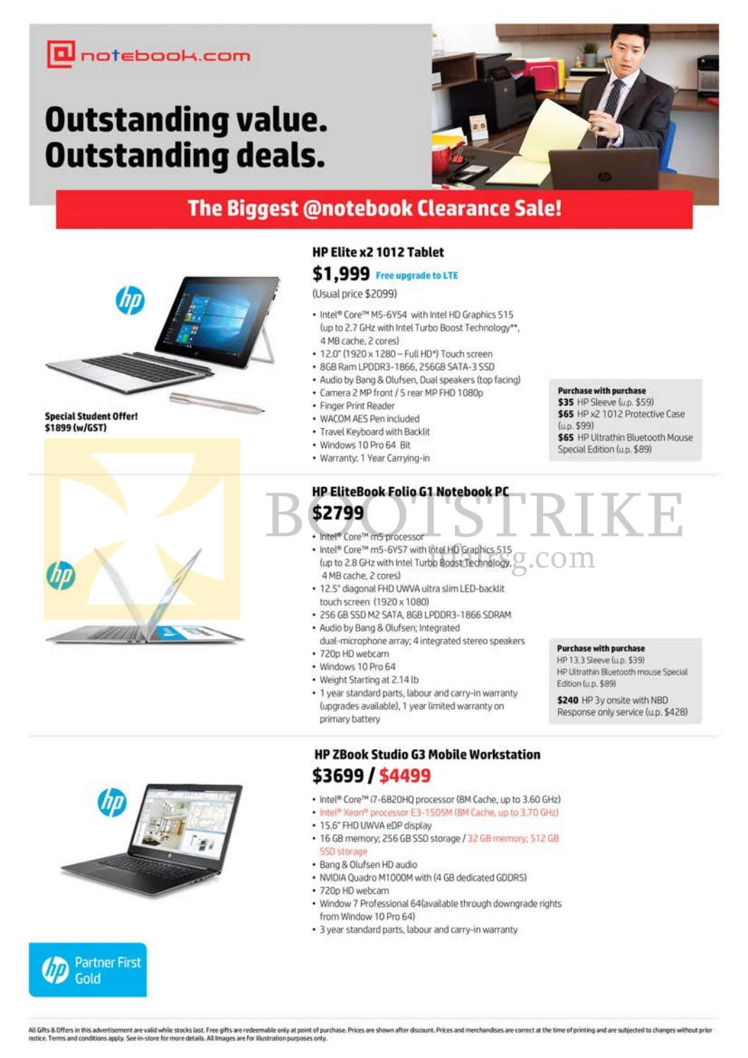 COMEX 2016 price list image brochure of Newstead Notebook.com HP Notebooks Elite X2 1012 Tablet, Elitebook Folio G1 Notebook, ZBook Studio G3 Mobile Workstation